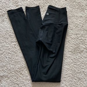 Lululemon Mapped Out High Rise Black Tight